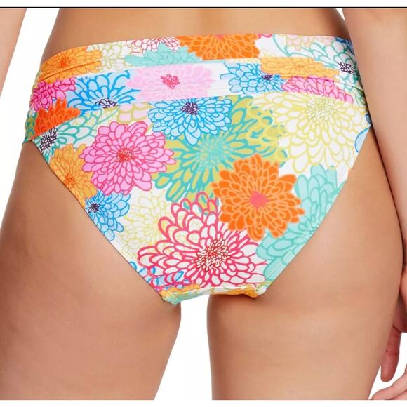 Bleu Rod Beattie Fresh Picks Sarong Hipster Bikini Bottom 6 NWT - Picture 2 of 4